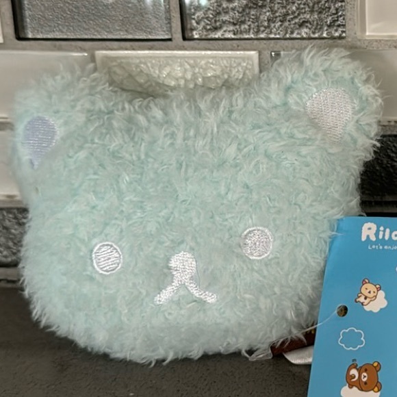 San-X RILAKKUMA Let’s Enjoy A Nap On A Cloud Plush Pillow Cushion 4” Kawaii NEW - Picture 5 of 15